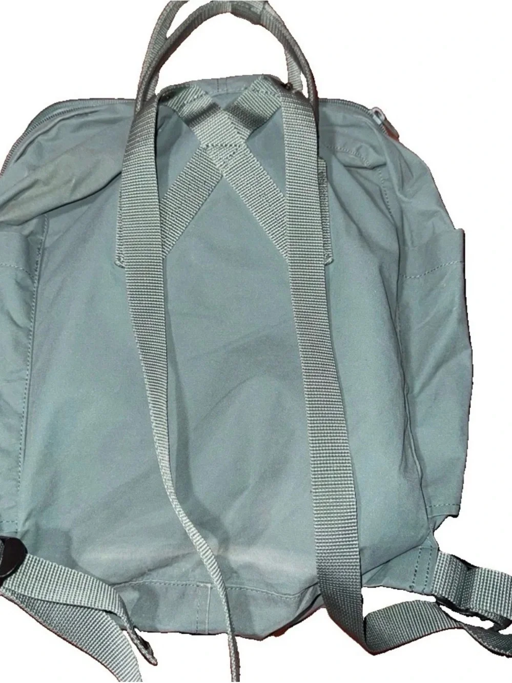 Fjallraven Kånken Backpack in Gray with Red Logo